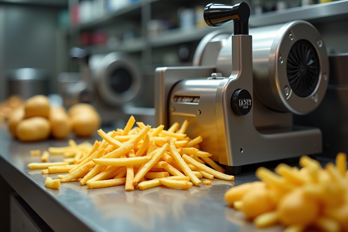 coupe-frites professionnel